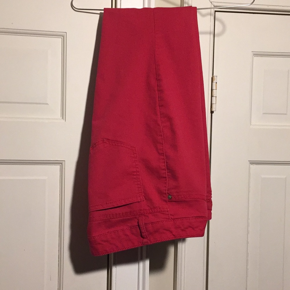 Red jeans